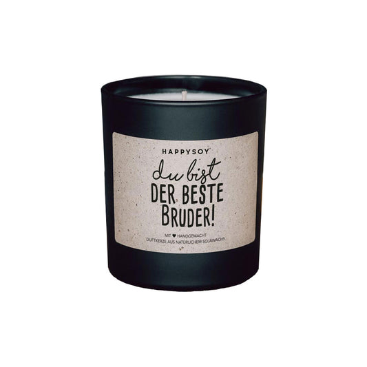 Du bist der beste Bruder - Duftkerze