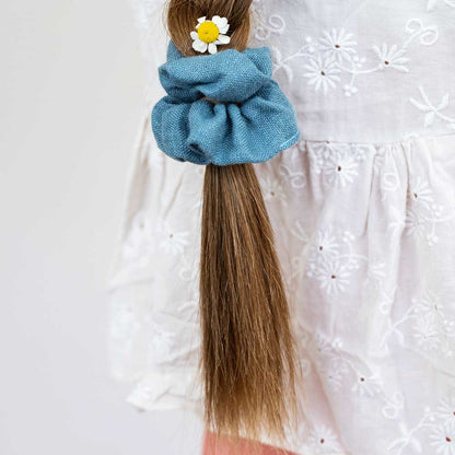 Scrunchie aus Leinen