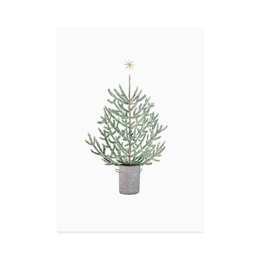 Postkarte Christmas Tree